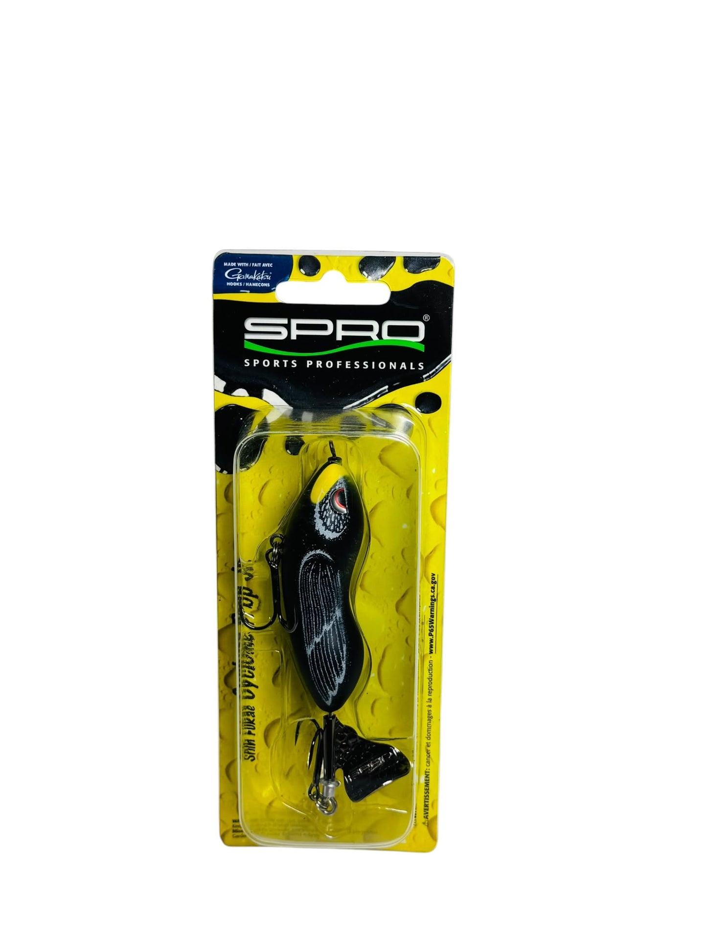 SPRO bird-shaped fishing lure in retail packaging