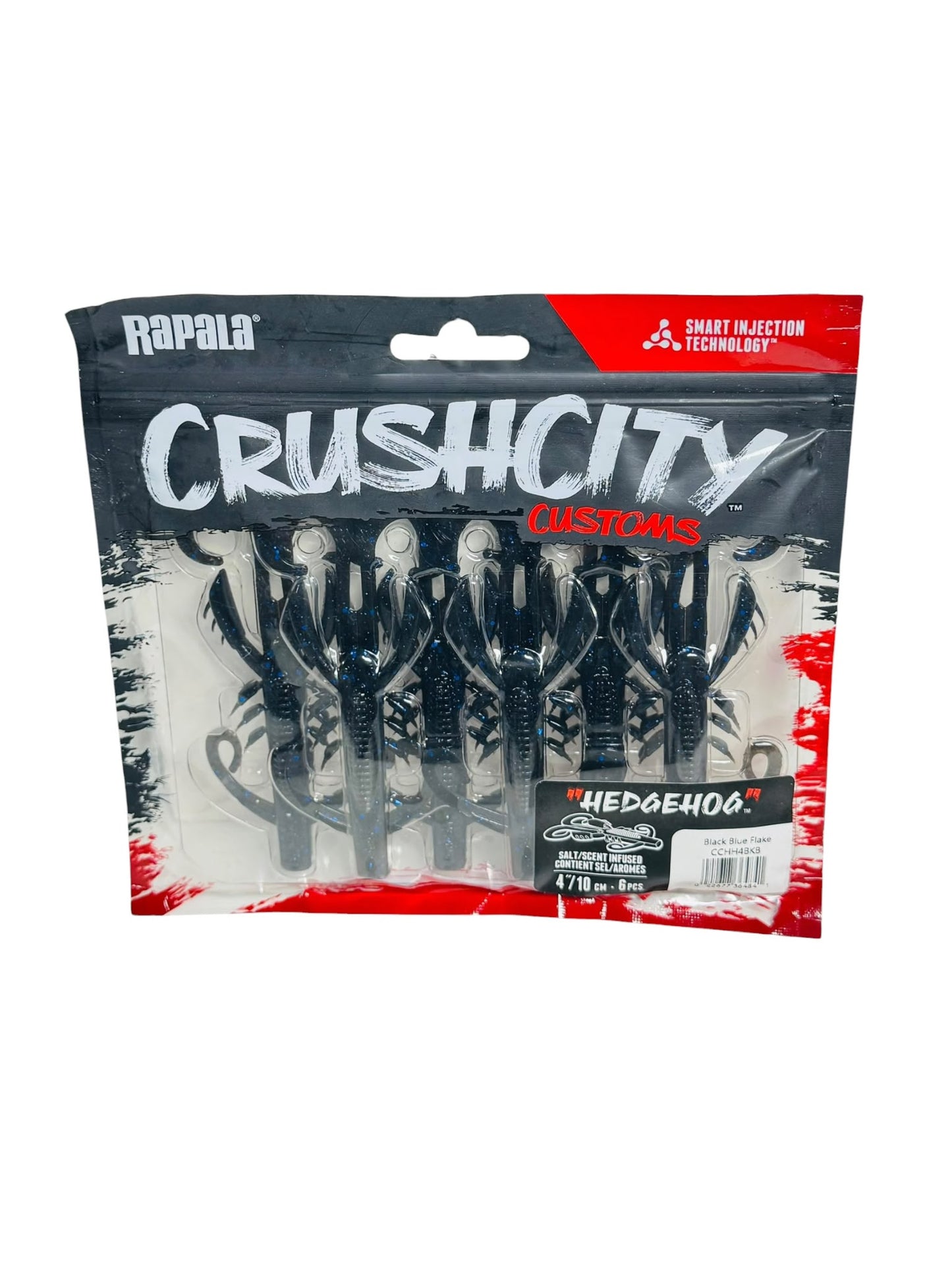 Rapala CrushCity Hedgehog soft plastic lures pack