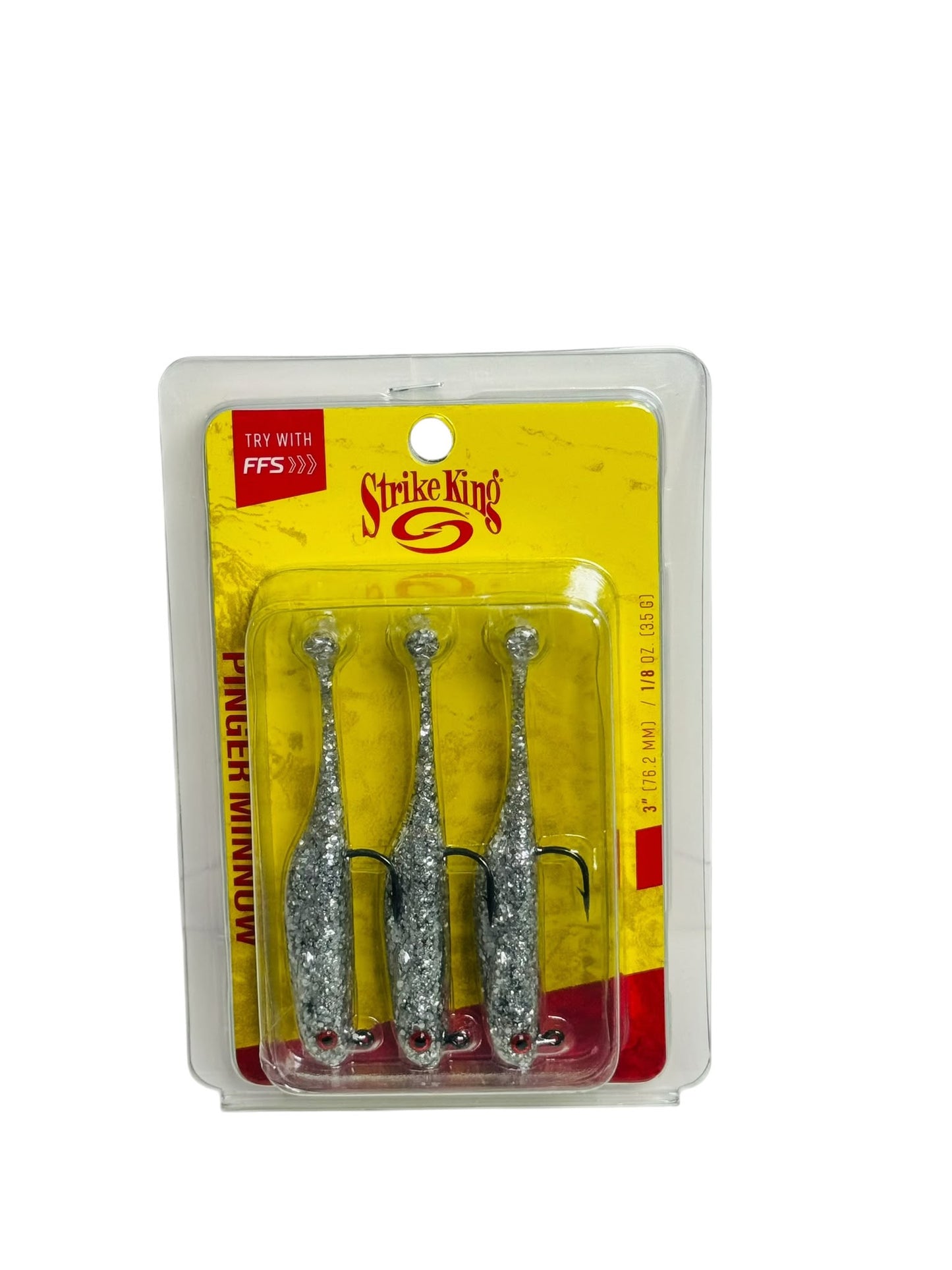 Strike King Pinger Minnow Fishing Lures in retail packaging