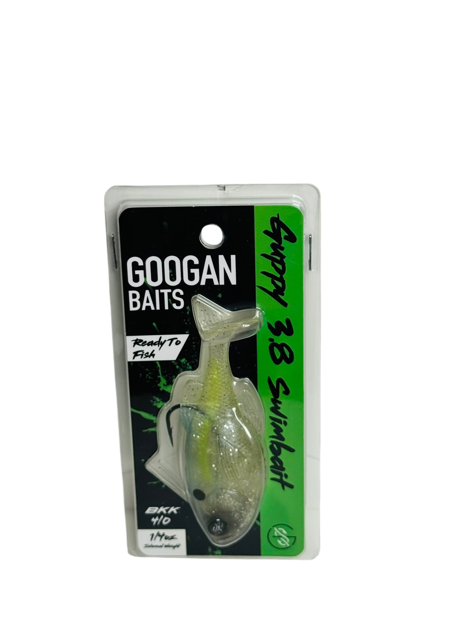 Googan Baits 3.8 Swimbait packaged fishing lure