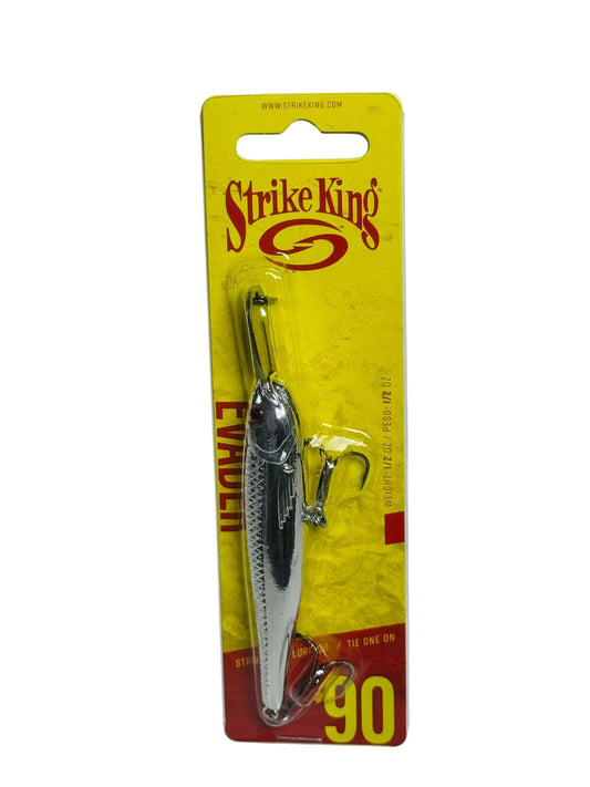 Strike King Evader metallic fishing lure in retail packaging
