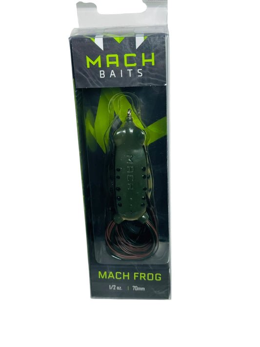 Mach Baits Mach Frog fishing lure in retail packaging
