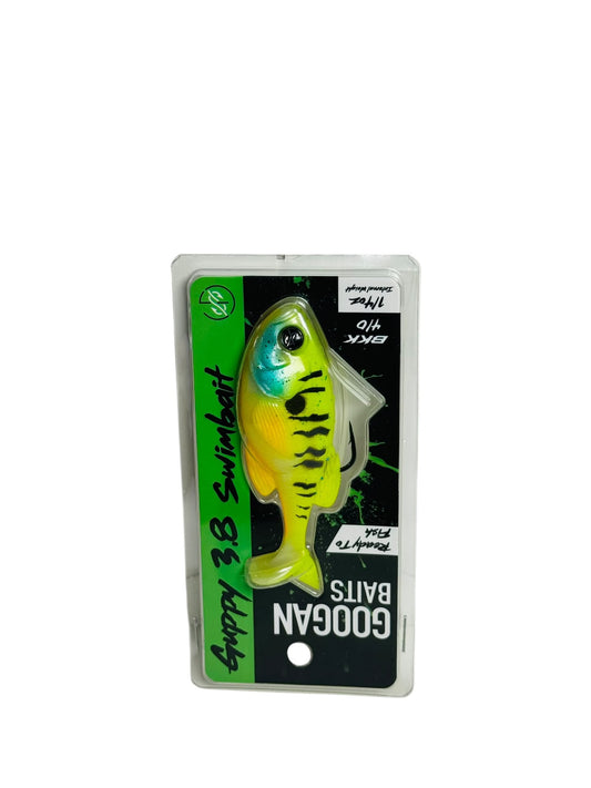 Googan Baits Guppy 3B Swimbait Lure in packaged display