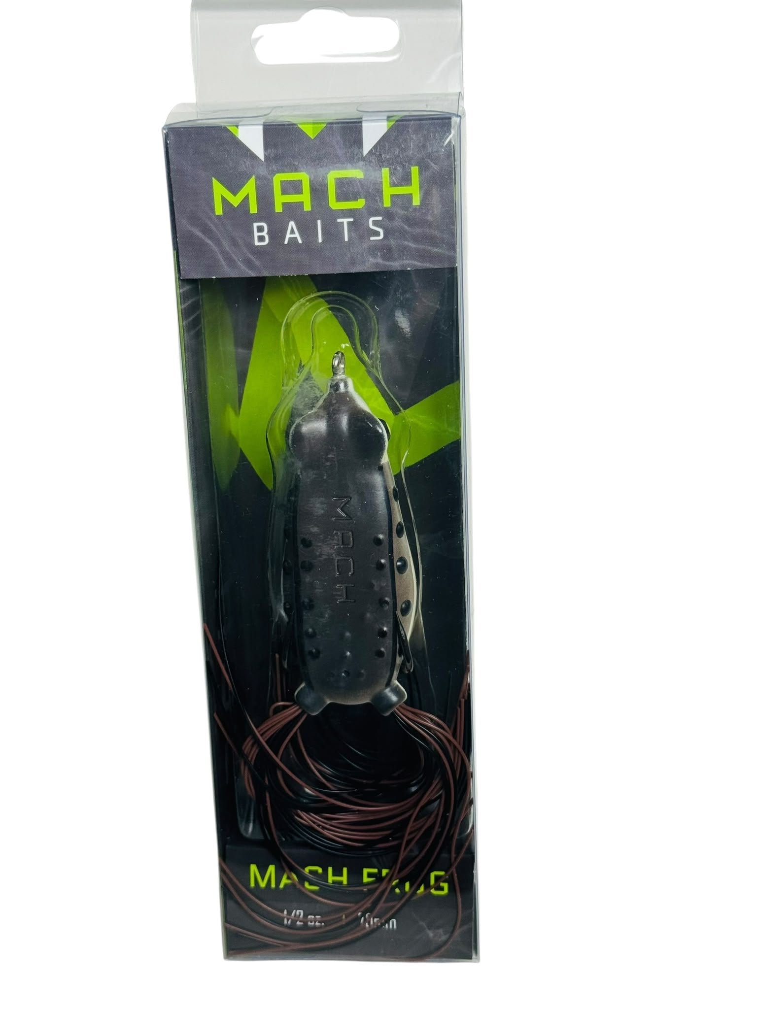 Mach Baits Mash Frog Fishing Lure in retail packaging